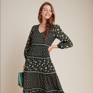 NWT Karoline Boho Floral Maxi Dress - Size 8